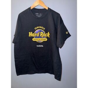 Hard Rock Hotel Casino Tampa Florida Black Unity TShirt Mens XL